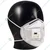 3M Unisex FFP2 BIS Approved Disposable Respirator with Cool Flow Valve for Dust Pollution Protection 9504Inv_P10(Pack-5)