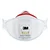 3M FFP3 9332+ Valved Flat Fold Aura Disposable Respirator for Industrial Dust Metal Fume Protection ‎HV3299(Pack-5)