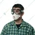 3M FFP3 9332+ Valved Flat Fold Aura Disposable Respirator for Industrial Dust Metal Fume Protection ‎HV3299(Pack-5)