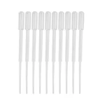 WKM 50pcs X 3ml Transfer Pipettes/ Dropper, Graduated from 0.5ml to 3ml, KT52SW Model