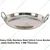 Heavy Duty Stainless Steel 14 inch Curve Border Jalebi Kadhai Wok, 3 MM Thickness