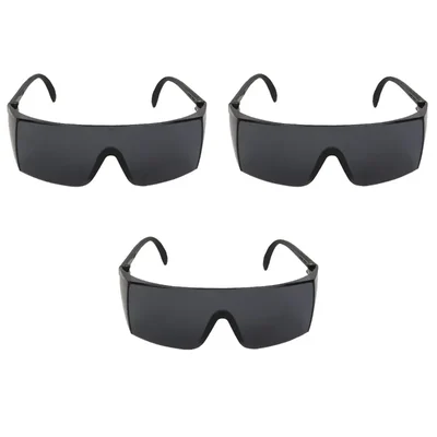 3M Protective Grey Lens Hard-coat Safety Goggles (1709ING)(Pack-3 Pcs)