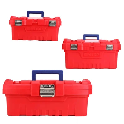 Emtop 3 Pcs Set of Tool Boxes 14, 17 & 20 Inch (EPBXK0302)