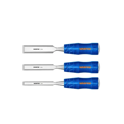 Wadfow 3 pcs 105 mm Wood Chisel Set For Carpenter Work (WWC2203)