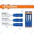 Wadfow 3 pcs 105 mm Wood Chisel Set For Carpenter Work (WWC2203)
