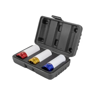 FORSAGE 3-Piece 1/2" Drive Thin-Wall Deep Impact Wheel Socket Set with Plastic Protection (F-4032)