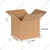 3 Ply Corrugated Golden Box/Shipping Boxes/Packaging Boxes (7X5.25X4.25 Inch)(Pack-25 Pcs)