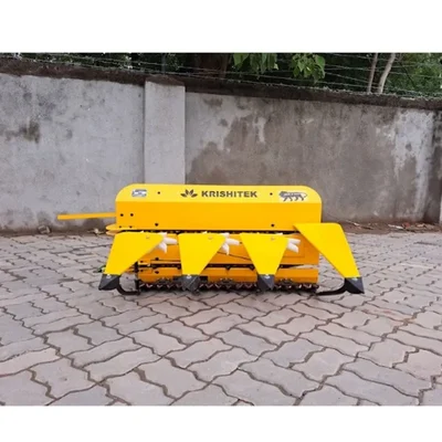 Krishitek 3 Row Reaper Attachment / Crop Harvester Attachment for 5 HP to 9 HP Power Tiller