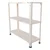 ALIJA 36 x 35 x 12 Inches 3 Shelves Multipurpose Storage Rack With Accessories (22 Gauge Shelves 16 Gauge Angle) 