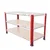 ALIJA 3 Shelf 24 x 41 x 18 Inch ( 2 x 3.5 x 1.5 Ft.) Red & Ivory 22 Gauge Multipurpose Storage Rack