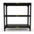 FIDVI® 9D X 23L X 24H Inch 3 Shelves Powder Coated Multipurpose Slotted Angle Metal Rack With Accessories ( SR-001)