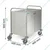 Suwas Trolley 30 Kg/Shelf Load Capacity Stainless Steel Cabinet Tools Trolley, 3 Shelves (SU-CBT-003)