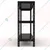 FIDVI® 12D X 23L X 24H Inch 3 Shelves Powder Coated Slotted Angle Metal Rack With Accessories ( SR-501 )
