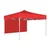 ORILEY 6.5 Feet (Red) Foldable Gazebo Tent with 3 Side Open/Pop-up For Garden and Promotional Activity