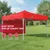OUTO 6.5 Feet (Red) Foldable Gazebo Tent with 3 Side Open/Pop-up For outdoor Garden