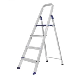 Premium Quality  3 Step  With 1 Platform Aluminium Step Ladder 