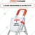 ProHome 3 Steps Anti Slip Shoes Foldable Aluminium Ladder (AQ-LAD-03) - 5 Years Warranty