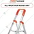 ProHome 3 Steps Anti Slip Shoes Foldable Aluminium Ladder (AQ-LAD-03) - 5 Years Warranty