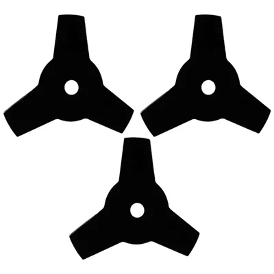 Heavy Duty (3 Pieces) 10 Inch 3 Teeth Blade For Petrol Brush Cutter, BC-157