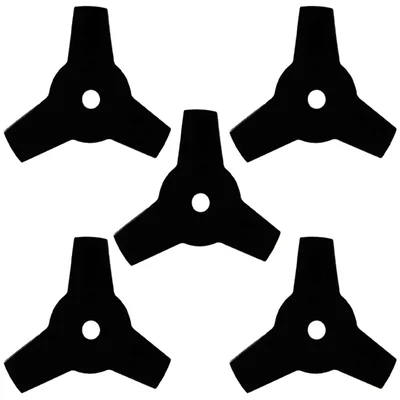 Heavy Duty (5 Pieces) 10 Inch 3 Teeth Blade For Petrol Brush Cutter, BC-157
