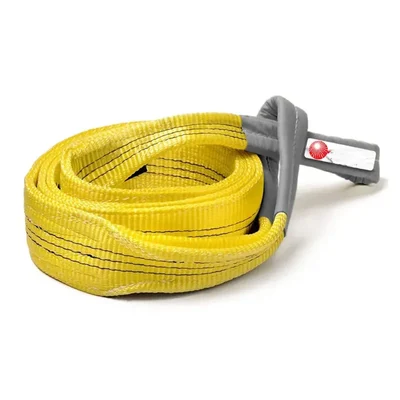 Premium Quality 3 Ton 12 Meter Double Ply Polyester Web Sling, 75 mm Width