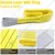 Polystud 3 Ton 2 Meter Polyester Material Web Sling With Double Layer, 75 mm Width