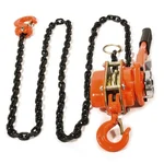 Nutronics 3 Ton 3 Meter Ratchet Lever Block Chain Hoist Heavy Duty Come Along Puller