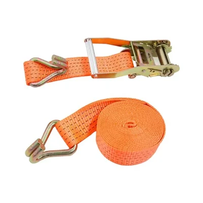 Safelift 3 ton 8 meter Ratchet Cargo Lashing Belt/Strap ,50mm Thickness Designed For Heavy-Duty Applications