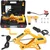VOLTZ 3 Ton 12 V Automatic Scissor Jack Set Emergency Wheel Change for Sedans SUV (TY42)