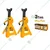 Ingco HJS0301 3 Ton Capacity Jack Stand for Lifting Cars - Maximum Lifting Height 425 mm (Set of 2 Piece)