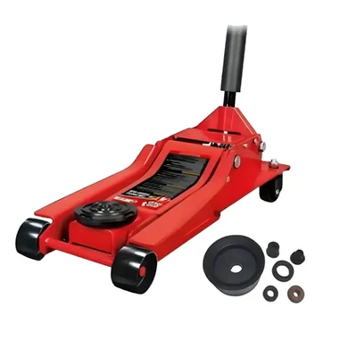 Driger 3.5 Ton Hydraulic Low Profile Floor Trolley Jack With Oil Seal Kit, 19 Inch Maximum Lifting Height 