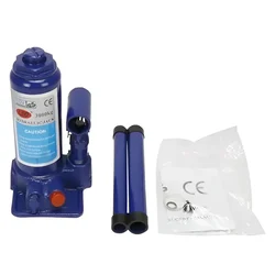 Leo 3 Ton Capacity Hydraulic Bottle Jack For Mid-Size Cars, SUV- 340 mm Max. Lifting Height