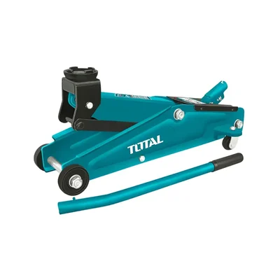 Total 3 Ton Hydraulic Floor Jack, 410 mm Maximum Lifting Height For Hatchback Cars, SUV, Sedan (THT10832)