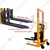 HT 3 Ton Hand & Foot Operated Manual Hydraulic Stacker With 1600 mm Maximum Lifting Height, Fork Size (L x B)-900 x 740 mm