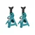 Total 3 Ton Jack Stand, 410 mm Max. Lifting Height (Pack Of 2) (THJS0301)