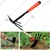 YATO YT-8867 Multipurpose 3 Tine Fork and Rake For Gardening