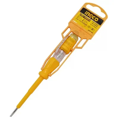 INGCO 3x140mm, 100-500Volt Test Pencil AC Voltage Tester Test Light (HSDT1408)