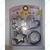 Combo of 1 Stainless Steel Whisk, 8 Fondant Tools Set, 12 Cookie Cutter and Flower decorating Tools