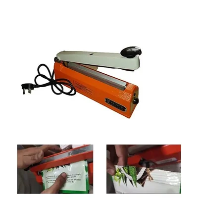 4 Lines Hot Bar Type 12 Inch Hand Sealer, 550W (for Laminated/Polyester pouches)