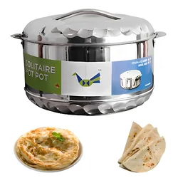 Premium Quality Stainless Steel Casserole/Hotpot, 40 Liters Capacity