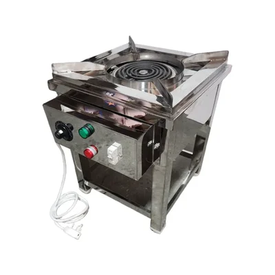 Premium Quality 4000W Electric Operated Chulha, Stainless Steel Body