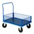 Heavy Duty 400 kg Load Capacity (UDL) Material Handling Trolley with 4-inch x 2-inch Polypropylene Wheel