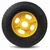 Heavy Duty 300 x 75 MM / 12 x 3 Inch 400 Kg Load Capacity Rubber Wheel ( C.I + Wheel ) Without Ball Bearing