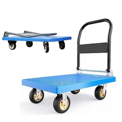 Nutronics 400 Kg Load Capacity Foldable Plastic Platform Trolley