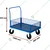 Heavy Duty 400 kg Load Capacity (UDL) Material Handling Trolley with 4-inch x 2-inch Polypropylene Wheel