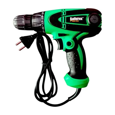 Ballorex Electric Screw Driver 400 W 10mm Compact Powerful Corded Drill Driver for Home and Professional Use