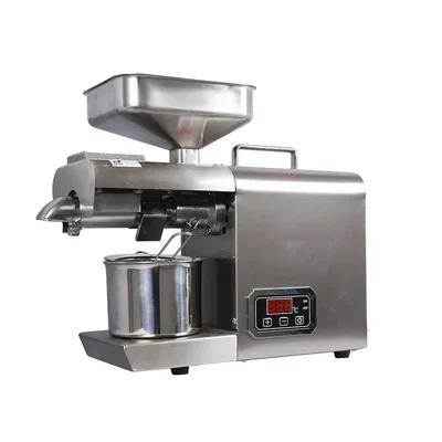Domestic IMP-06TC Stainless Steel Oil Press Machine/Expeller, Capacity 3-6 kg/hr with Free Accessories