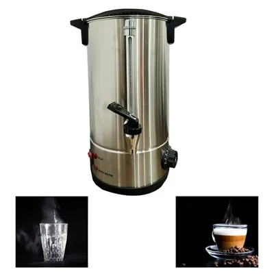 Heavy Duty 40 Litre Electric Water Boiler, SS Body