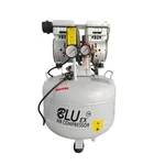 BLUEX 40 Litres Dental Oil Free Soundless Air Compressor with 1 HP Motor and 116 Psi Max. Pressure (BEI-1003)