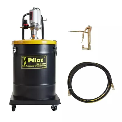Pilot 40L Pneumatic Grease Pump, 0.85 LPM Flow Rate (PL-GP40)